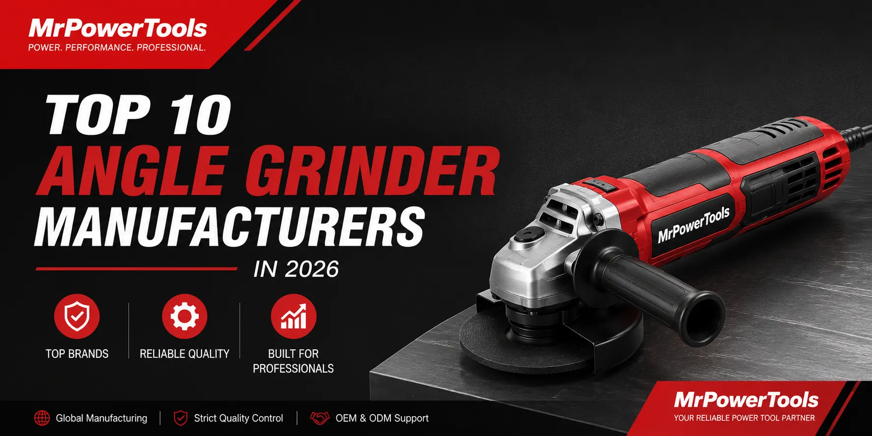 2026 年のアングル グラインダー メーカー トップ 10